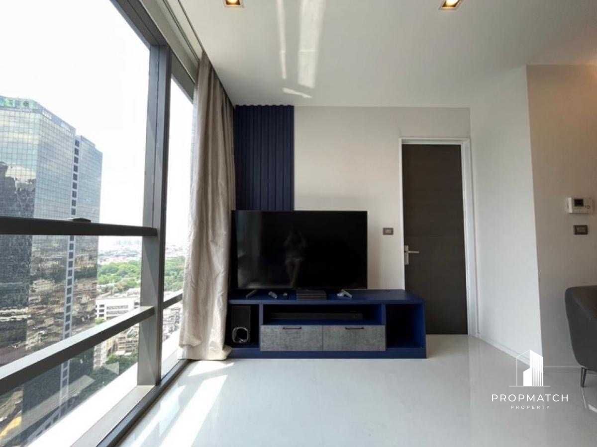 For RentCondoSathorn, Narathiwat : ✨flash deal ✨The Bangkok Sathorn (1Bed 1Bath 60SQM). Completely decorated !! Only 45,000 baht per month Tel.0981315848 @PropMatch