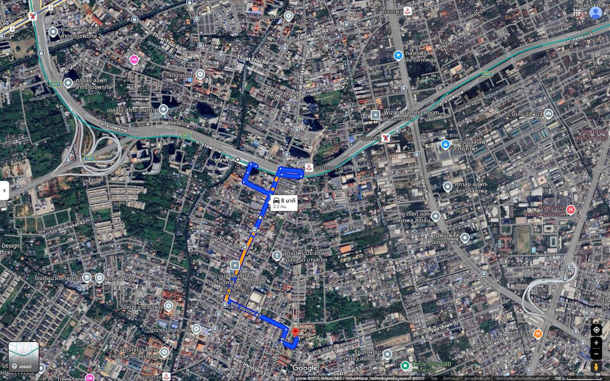 For SaleLandThaphra, Talat Phlu, Wutthakat : Good location - with house number Can build a house Build a rental room, work! Soi Chaiwat 9 (Wutthakat 53 Intersection 3)