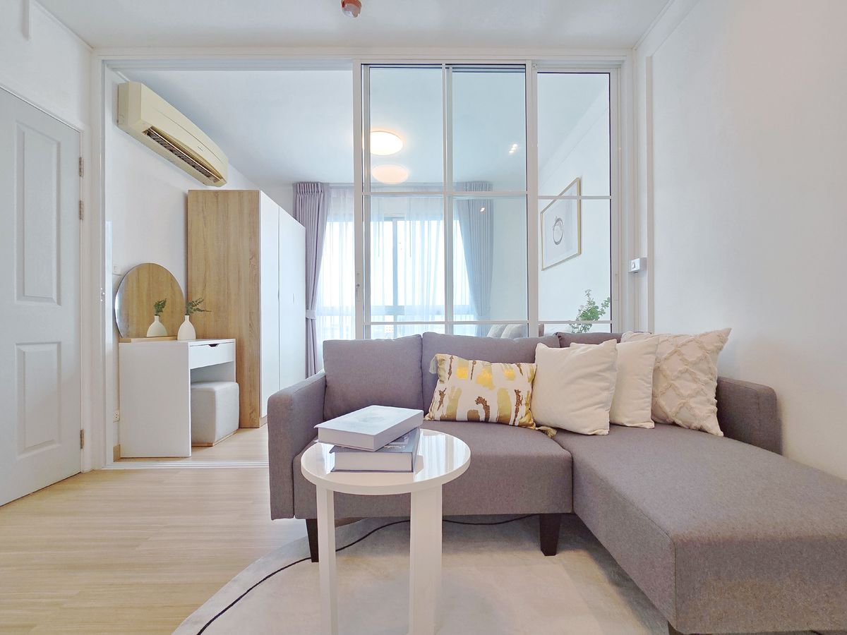 For SaleCondoNawamin, Ramindra : ((Plum Condo Nawamin 86)) 𝐢𝐬 𝐂𝐚𝐥𝐥𝐢𝐧𝐠 𝐂𝐚𝐥𝐥𝐢𝐧𝐠 𝐂𝐚𝐥𝐥𝐢𝐧𝐠 only 6 installments, gray, salary 16K, recover
