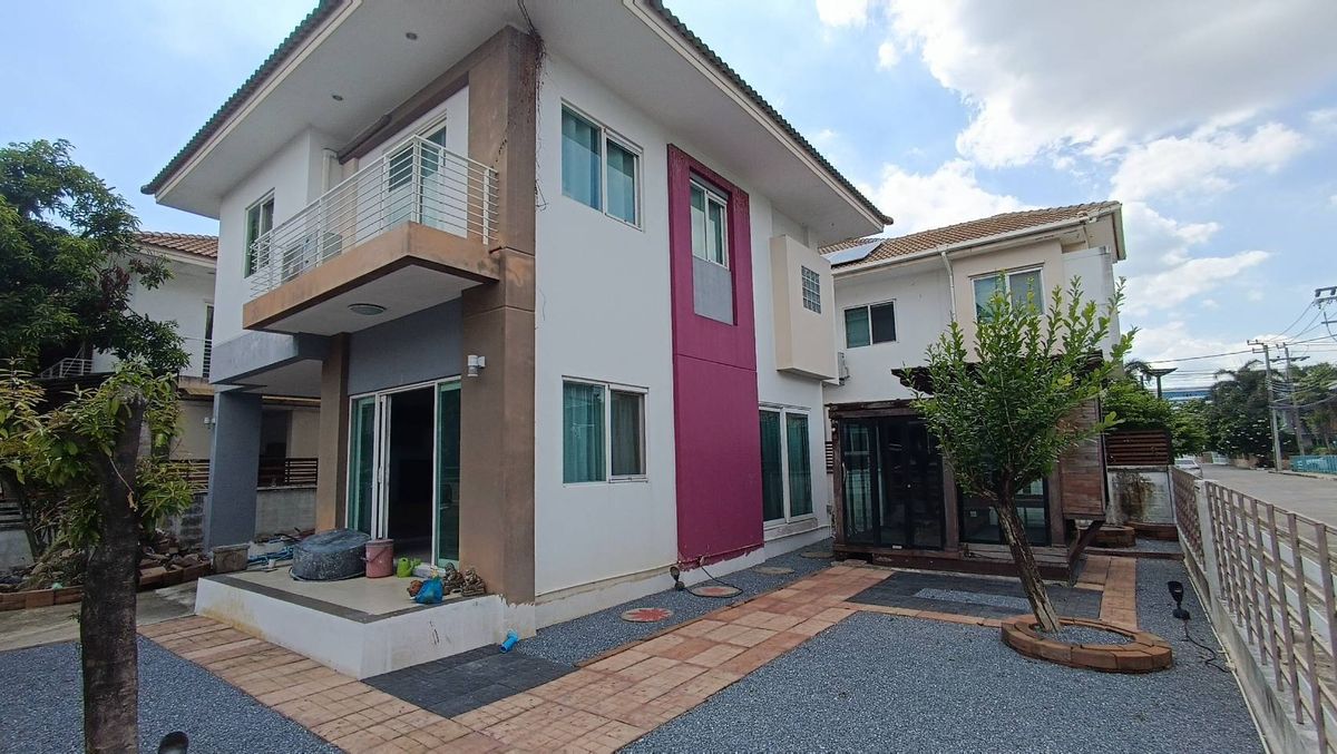 ขายบ้านมีนบุรี-ร่มเกล้า : บ้านเดี่ยว บ้านสวน ร่มเกล้า - สุวรรณภูมิ / 3 ห้องนอน (ขาย), Baansuan Romklao - Suvarnabhumi / Detached House 3 Bedrooms (FOR SALE) AA540