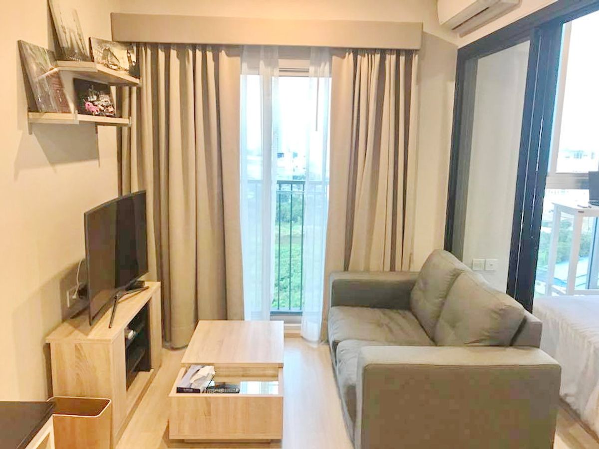 For RentCondoRatchadapisek, Huaikwang, Suttisan : 1269♛ Rent a studio room ♙ Noble Revolve, Ratchada ♜Mrt Cultural Center