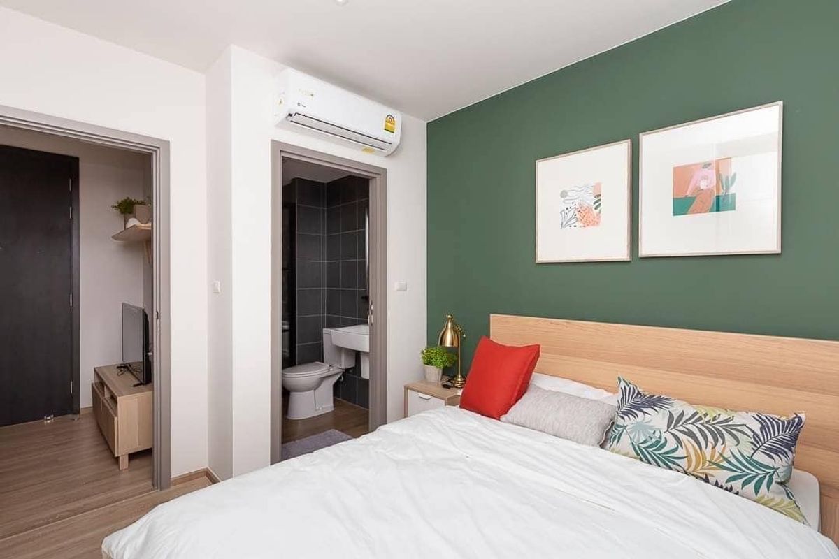 For SaleCondoRama9, Petchburi, RCA : Complete beautiful room Full view of the DPO ⭐The Base Garden Rama 9