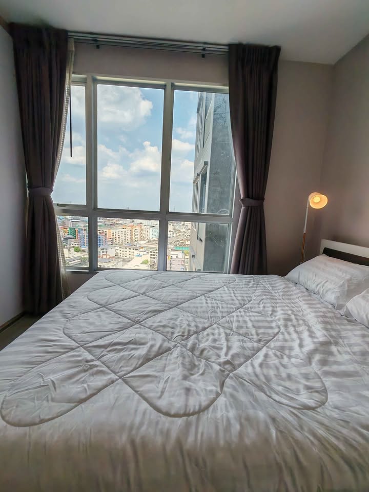 For RentCondoRatchadapisek, Huaikwang, Suttisan : 🔥Urgent for rent🔥Life @ Ratchada, next to MRT Huai Khwang, fully furnished, ready to move in