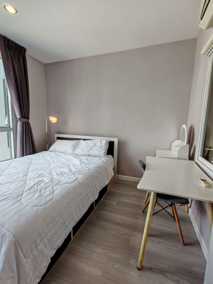 For RentCondoRatchadapisek, Huaikwang, Suttisan : 🔥Urgent for rent🔥Life @ Ratchada, next to MRT Huai Khwang, fully furnished, ready to move in