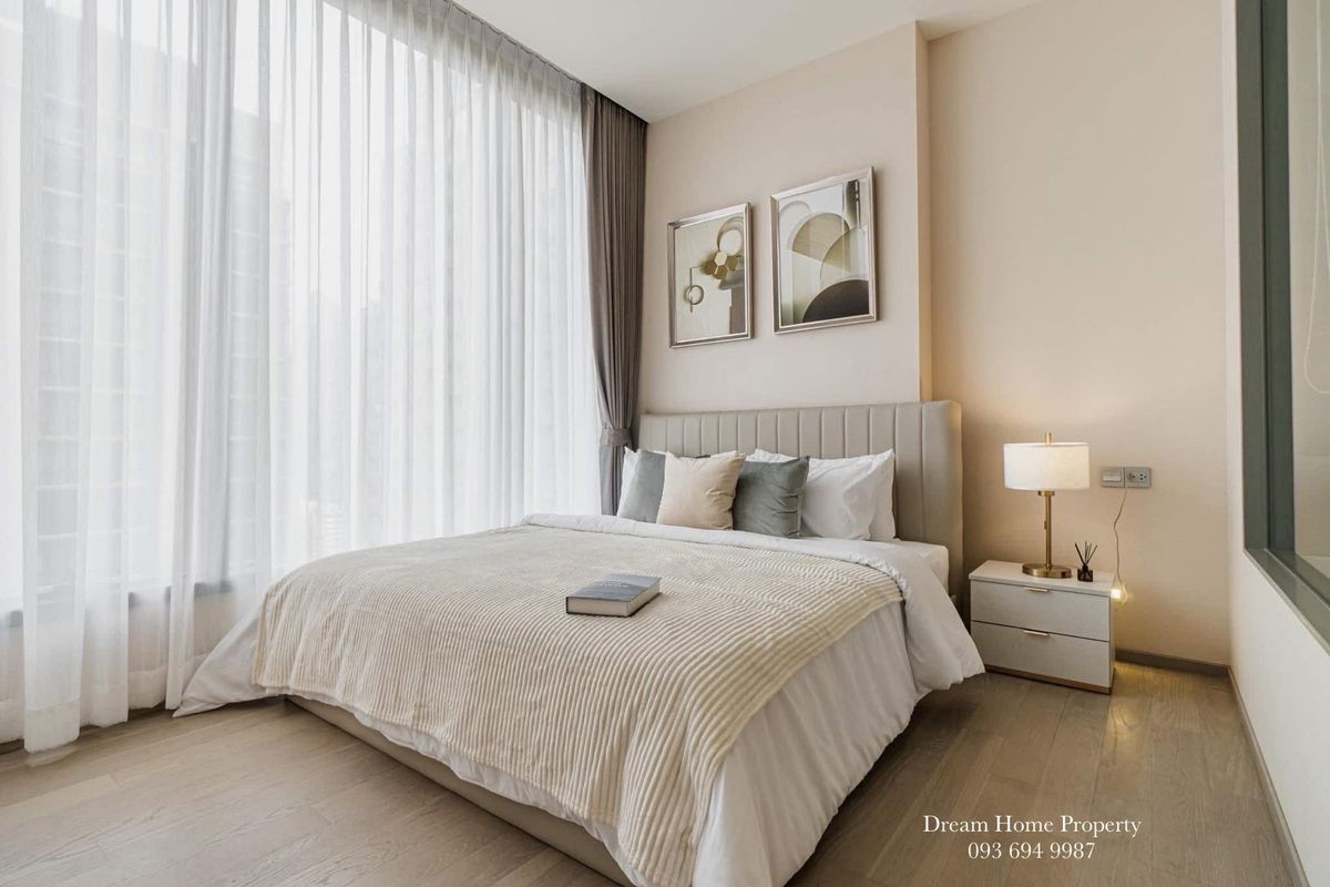 ให้เช่าคอนโดสุขุมวิท อโศก ทองหล่อ : For Rent The ESSE Asoke 1 bed 1 bath with bathtub New room with Fully Furnished 