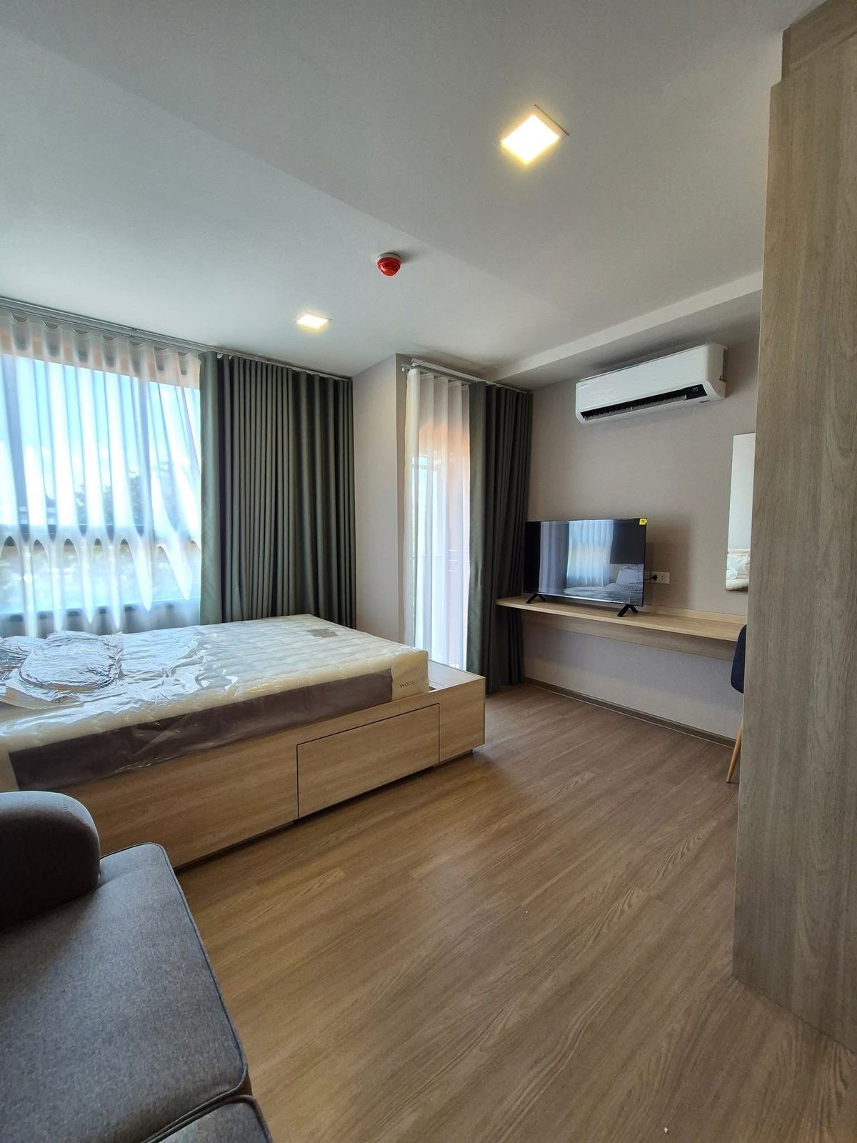 For RentCondoBangna, Bearing, Lasalle : For rent 🔥 The muve bangna 🔥 Fully furnished and equipped, near BTS Bangna