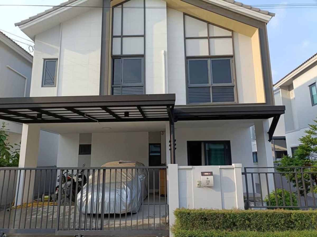 ขายบ้านสมุทรปราการ สำโรง : ขาย บ้านเดี่ยว หมู่บ้าน เซนส์ บางนา-สุวรรณภูมิ สไตล์สแกนดิเนเวียน