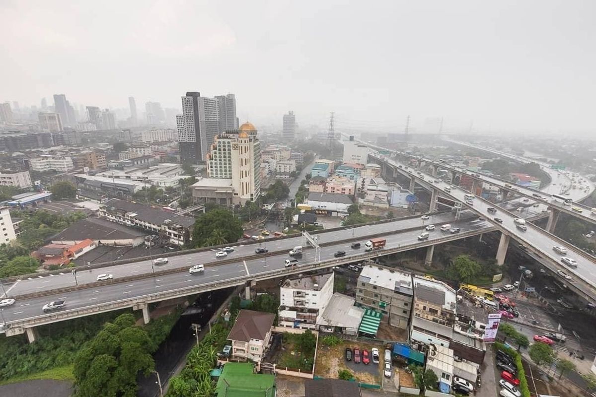 For SaleCondoRama9, Petchburi, RCA : Complete beautiful room Full view of the DPO ⭐The Base Garden Rama 9