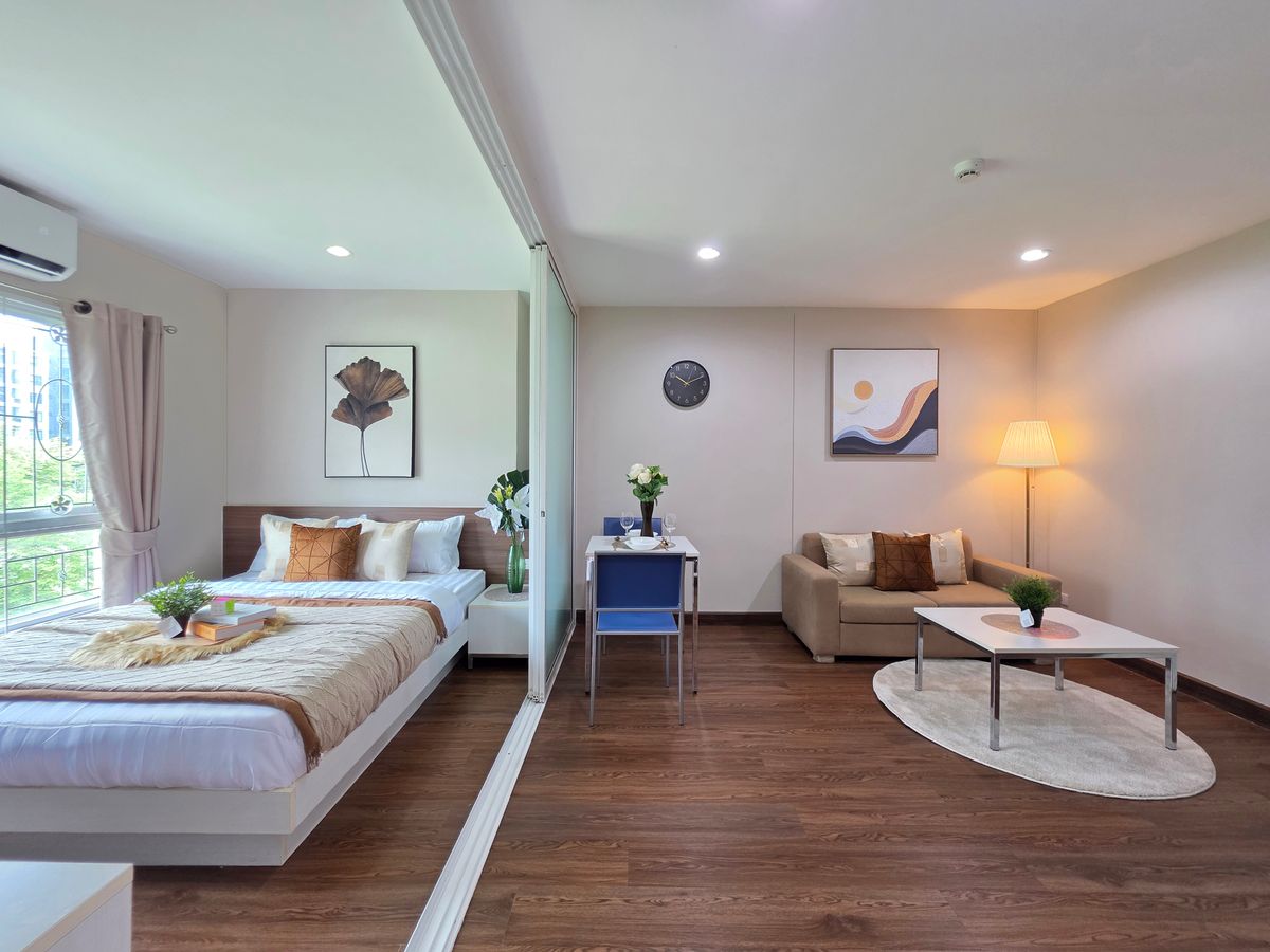 ขายคอนโดรามคำแหง หัวหมาก : SF125 ขาย The one plus @ หัวหมาก 20ห้องมุม สวยพร้อมอยู่