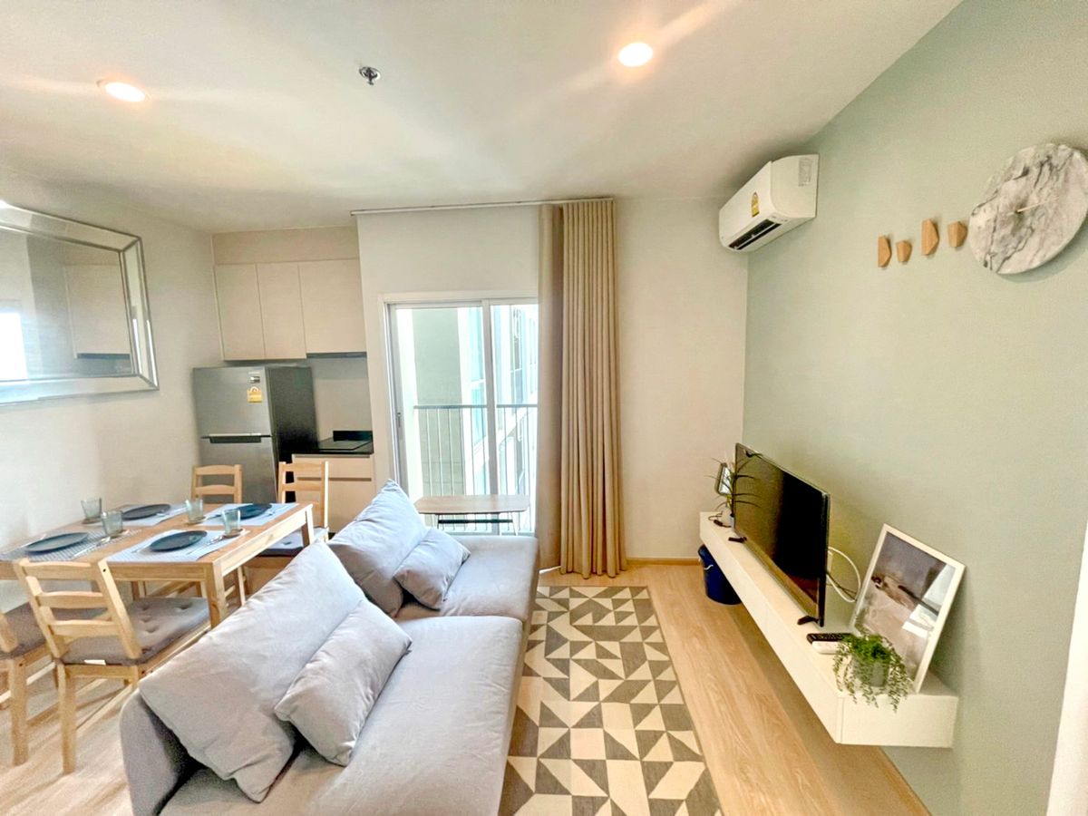 For RentCondoRatchadapisek, Huaikwang, Suttisan : 0837♛ 2 bedroom rental ♙ Noble Revolvee Ratchada 2♜ MRT Cultural Center ∞099-5919653,065-9423251