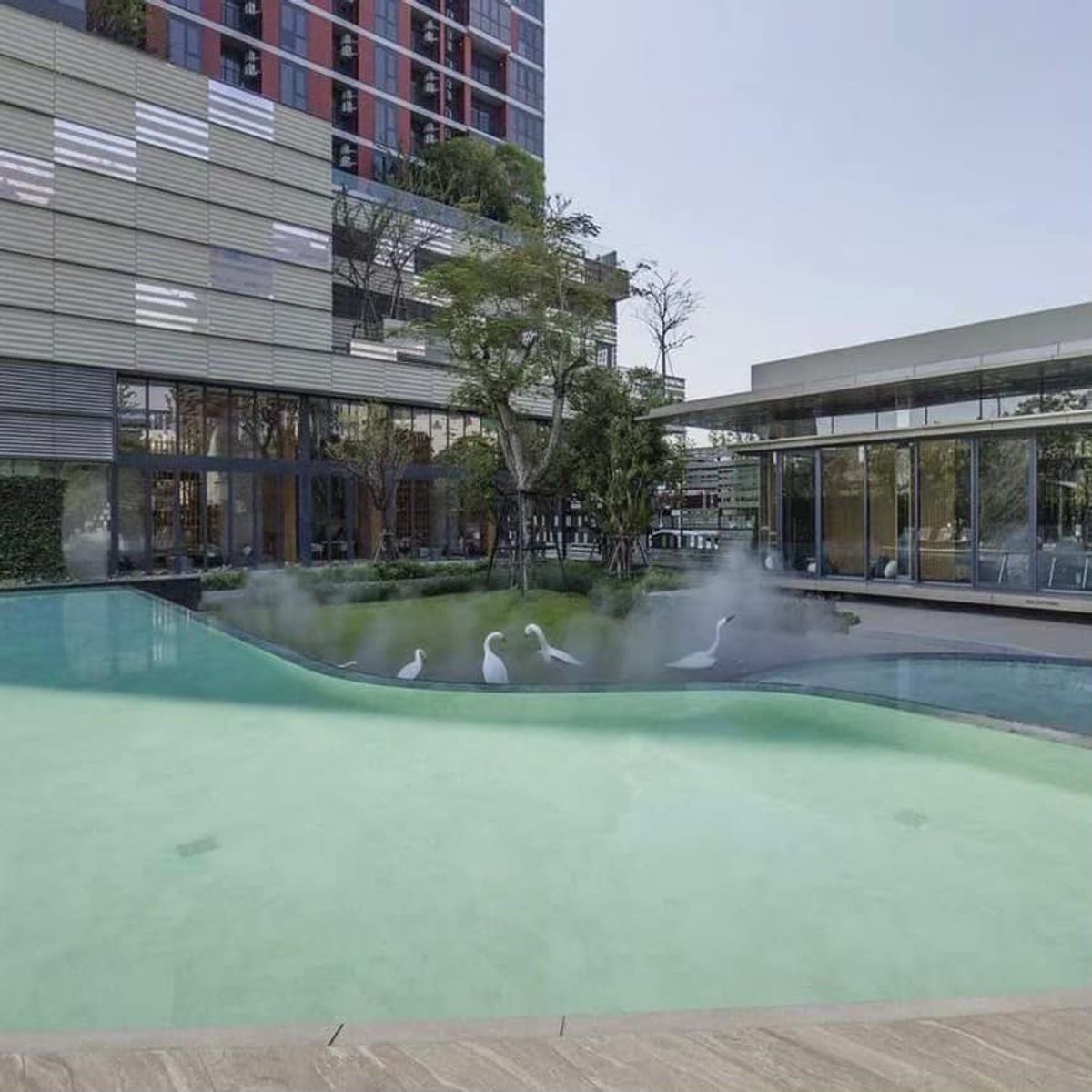 ขายคอนโดพระราม 9 เพชรบุรีตัดใหม่ RCA : ทิศใต้ลมดี ห้องมุมราคาดีมาก!!⭐The Base Garden พระราม9