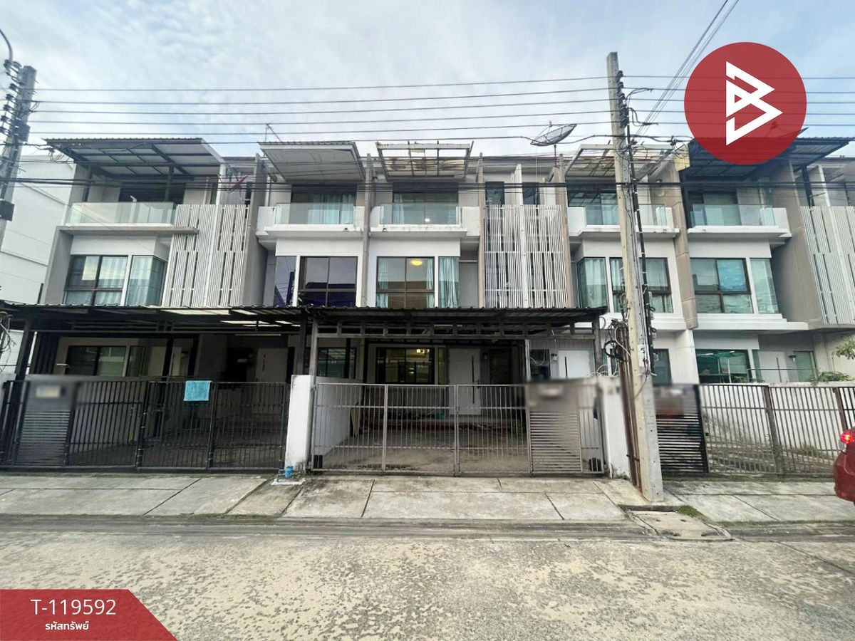 For SaleTownhomeRathburana, Suksawat : Townhouse for sale New House Project 2 Rama 2-Phutthabucha (Baan Mai2 Rama2-Buddha Bucha) Bangkok