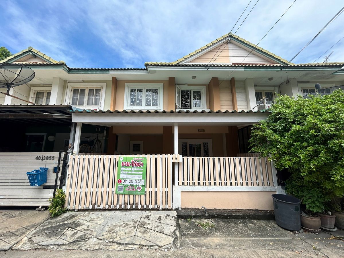ขายทาวน์โฮมปทุมธานี รังสิต ธรรมศาสตร์ : JK 5786821 : บ้านพฤกษา บี รังสิต-คลอง 3
