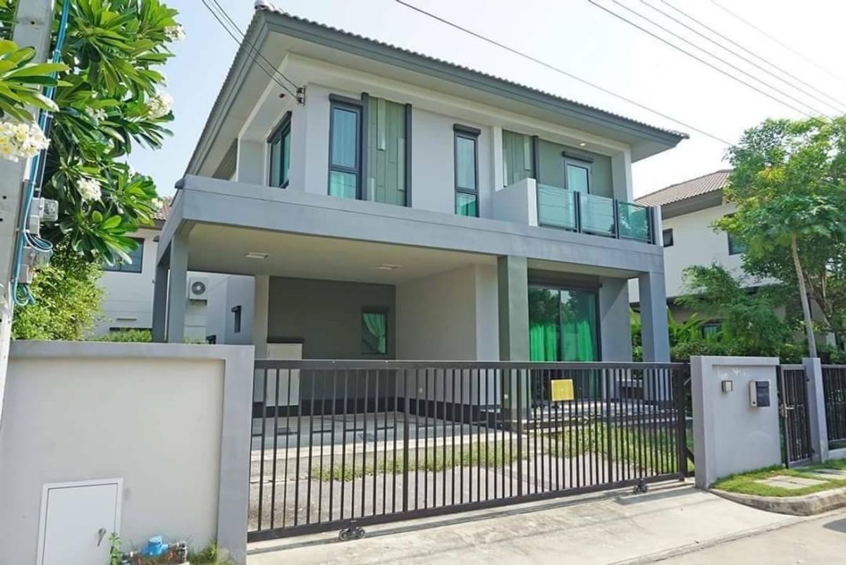 บ้านสมุทรปราการ สำโรง : D-H258 🏡 ขาย & ให้เช่า บ้านเดี่ยว โครงการบุราสิริ (แสนสิริ) วงแหวน–อ่อนนุช