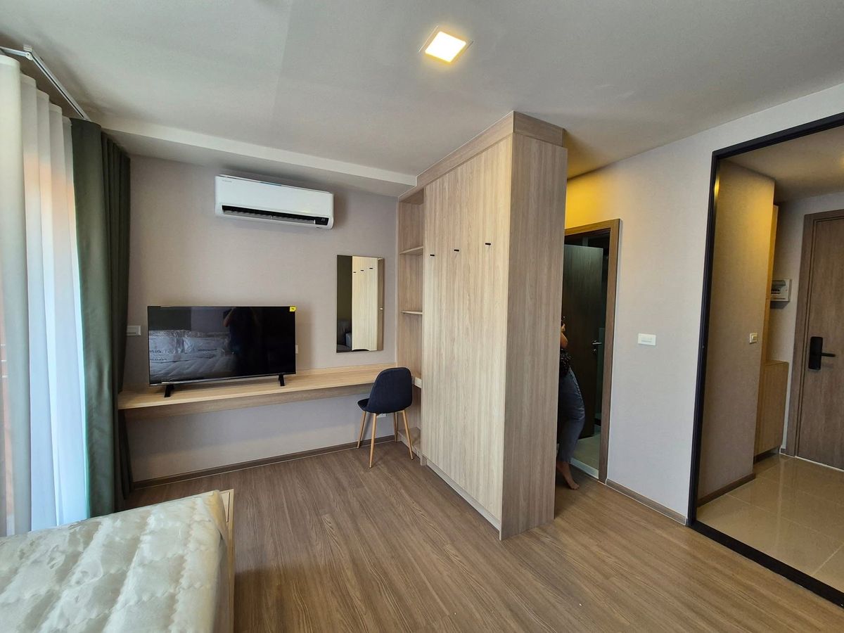 For RentCondoBangna, Bearing, Lasalle : For rent 🔥 The muve bangna 🔥 Fully furnished and equipped, near BTS Bangna