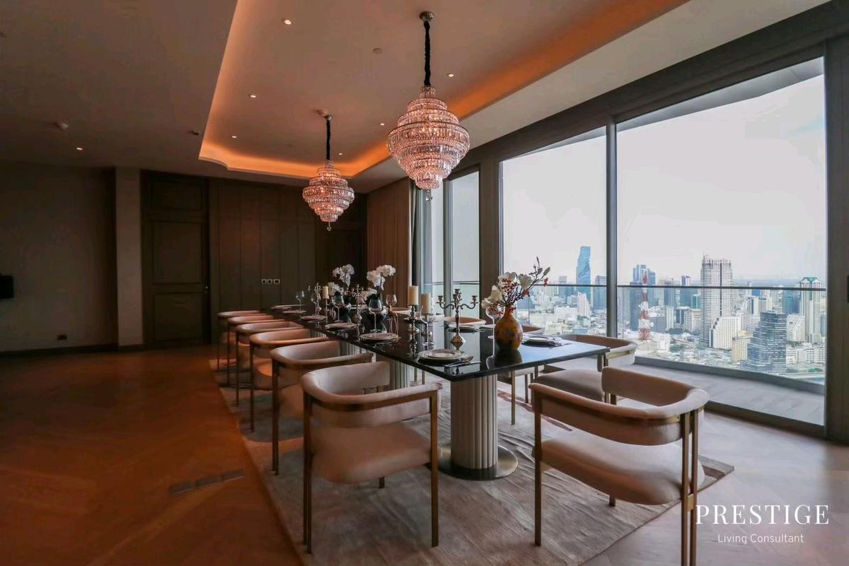 CondoWongwianyai, Charoennakor : 📌For RENT & SELL Rental and Sale | The Residences at Mandarin Orientaln - 6BR (606 SQM) 2,000,000 THB / 454,000,000 THB