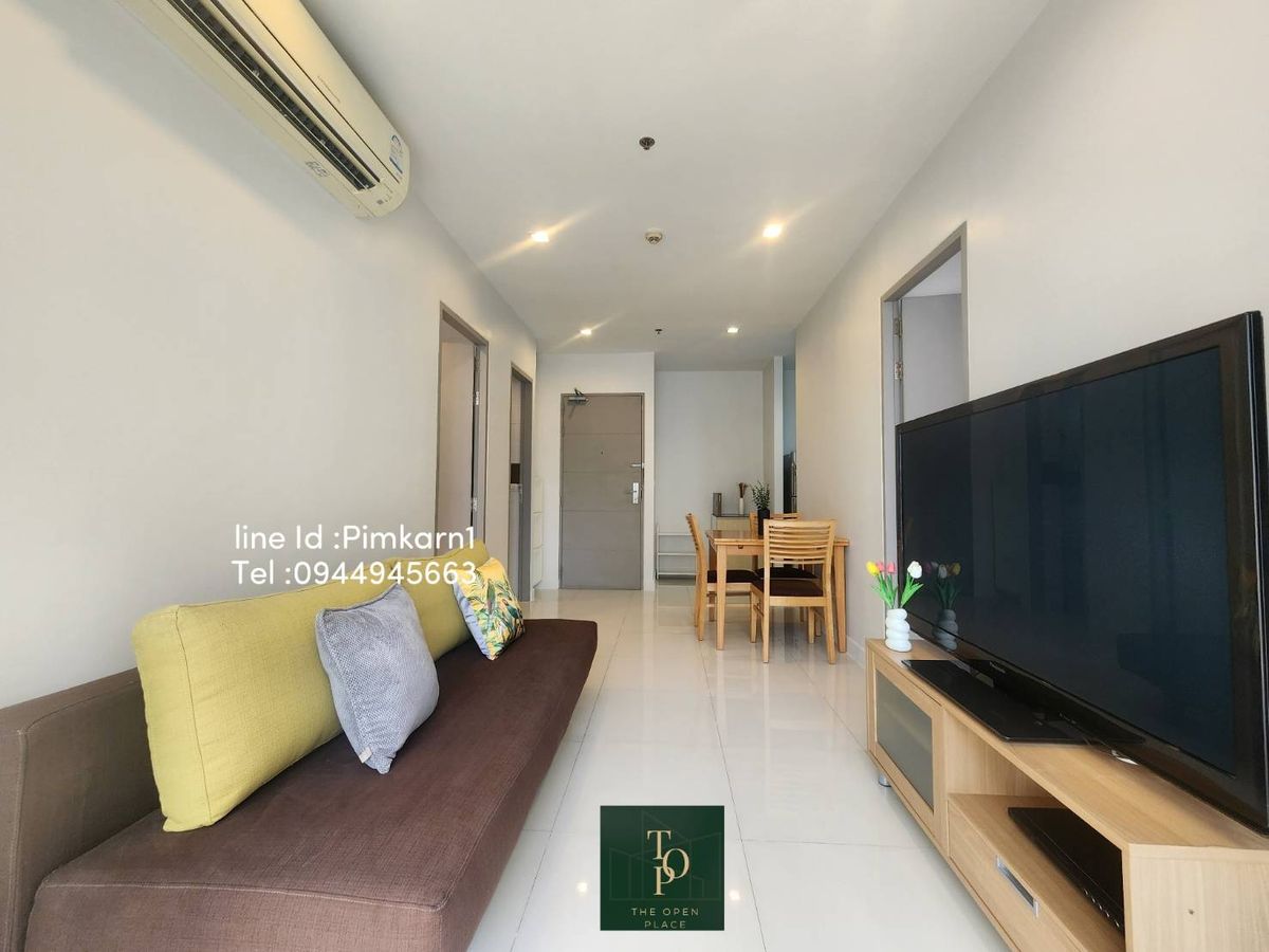 ให้เช่าคอนโดอ่อนนุช อุดมสุข : Ideo Verve Sukhumvit <<2 Bedrooms For Rent>>📍Location: 100m. to BTS On Nut :Fully Furnished 