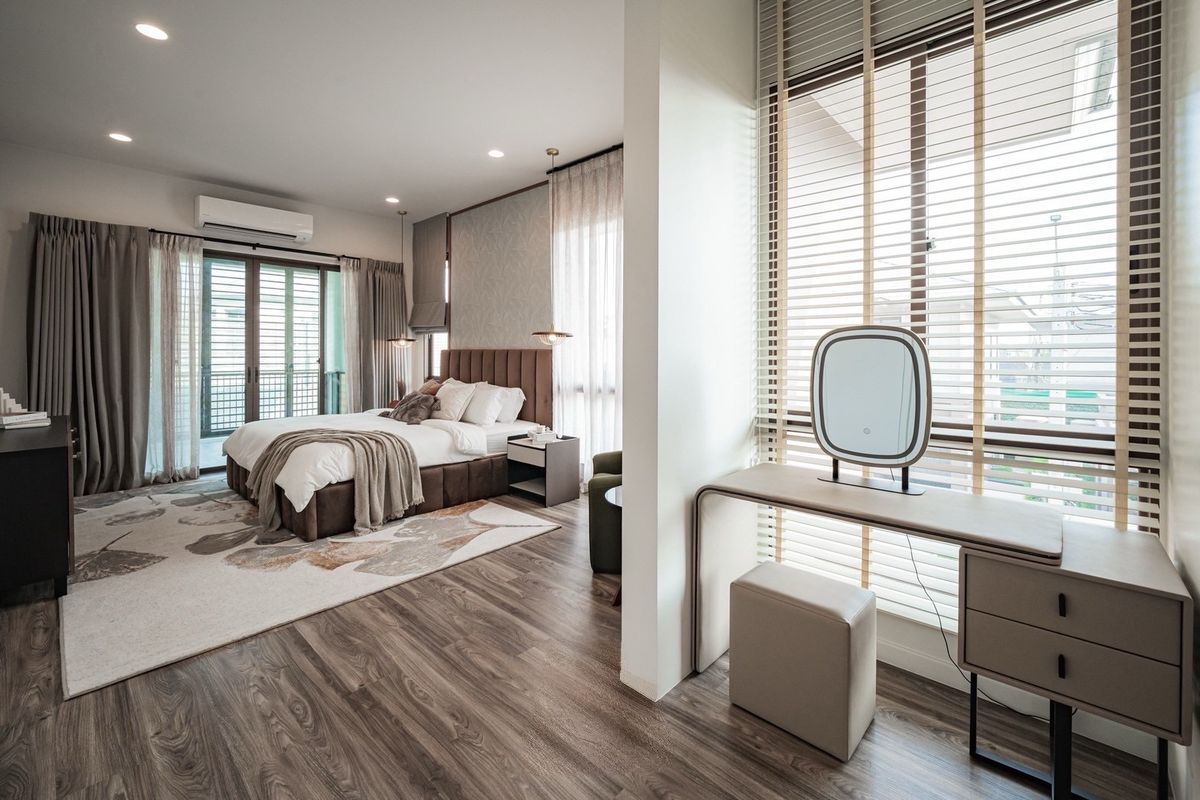 For RentHousePattanakan, Srinakarin : 🔥🔥30061🔥🔥 Single house for rent Burasiri Krungthep Kreetha🌐LINE ID : @fastforrentcondo