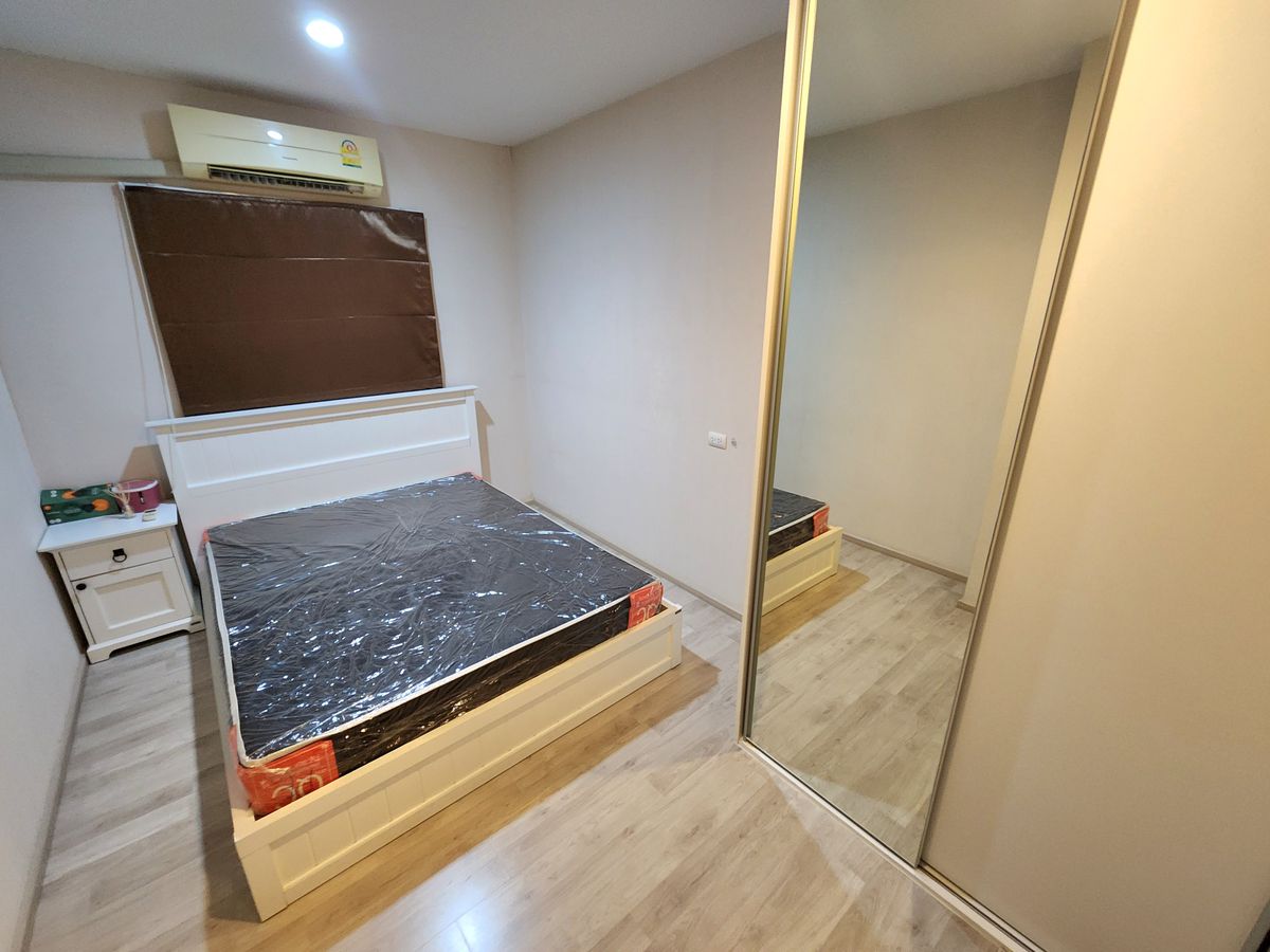 For RentCondoNonthaburi, Bang Yai, Bangbuathong : The room is ready. ** The room is empty. With furniture and electrical appliances ** for rent, plum, Central Phase 1 !! Real room picture !! East view Morning sunny, SN490.78