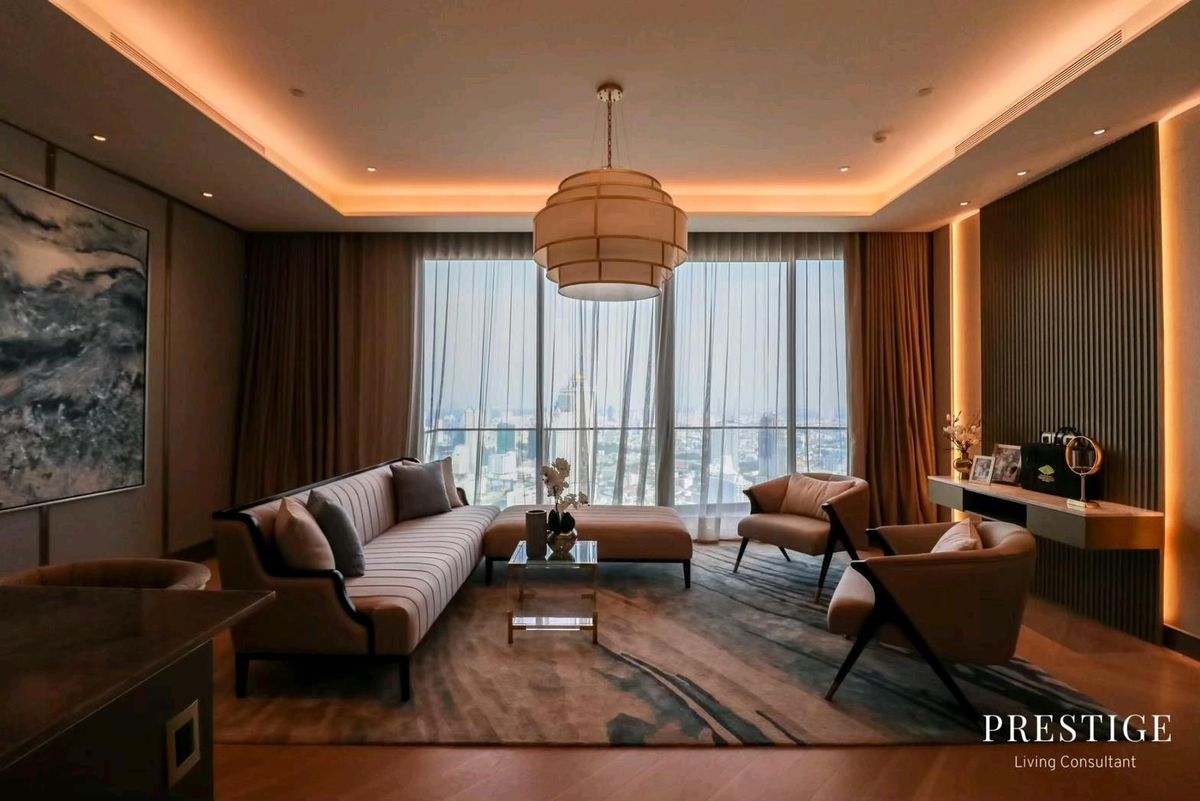 CondoWongwianyai, Charoennakor : 📌For RENT & SELL Rental and Sale | The Residences at Mandarin Orientaln - 6BR (606 SQM) 2,000,000 THB / 454,000,000 THB