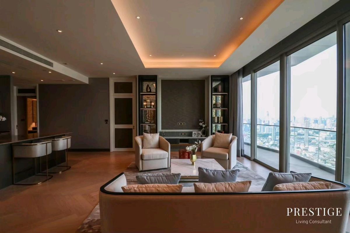 CondoWongwianyai, Charoennakor : 📌For RENT & SELL Rental and Sale | The Residences at Mandarin Orientaln - 6BR (606 SQM) 2,000,000 THB / 454,000,000 THB