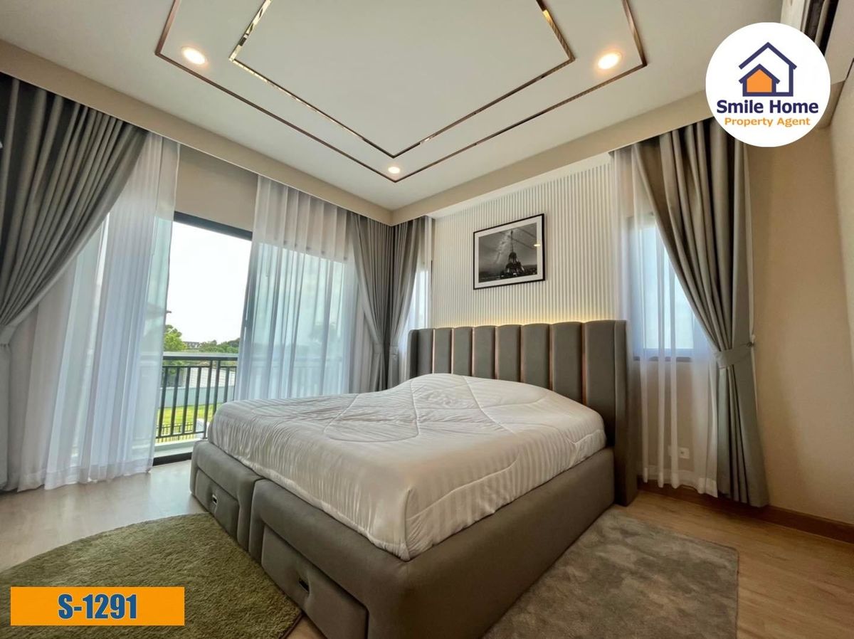 For SaleHouseSamut Prakan,Samrong : House for sale, Britania, Bang Na Suwannaphum, 26, after the decoration is ready to move in.