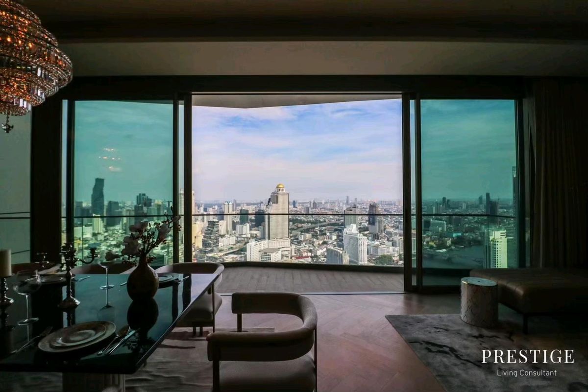 CondoWongwianyai, Charoennakor : 📌For RENT & SELL Rental and Sale | The Residences at Mandarin Orientaln - 6BR (606 SQM) 2,000,000 THB / 454,000,000 THB