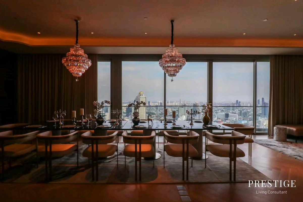 CondoWongwianyai, Charoennakor : 📌For RENT & SELL Rental and Sale | The Residences at Mandarin Orientaln - 6BR (606 SQM) 2,000,000 THB / 454,000,000 THB