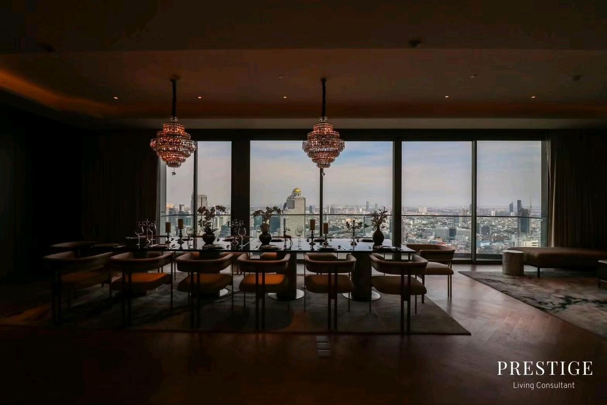 CondoWongwianyai, Charoennakor : 📌For RENT & SELL Rental and Sale | The Residences at Mandarin Orientaln - 6BR (606 SQM) 2,000,000 THB / 454,000,000 THB