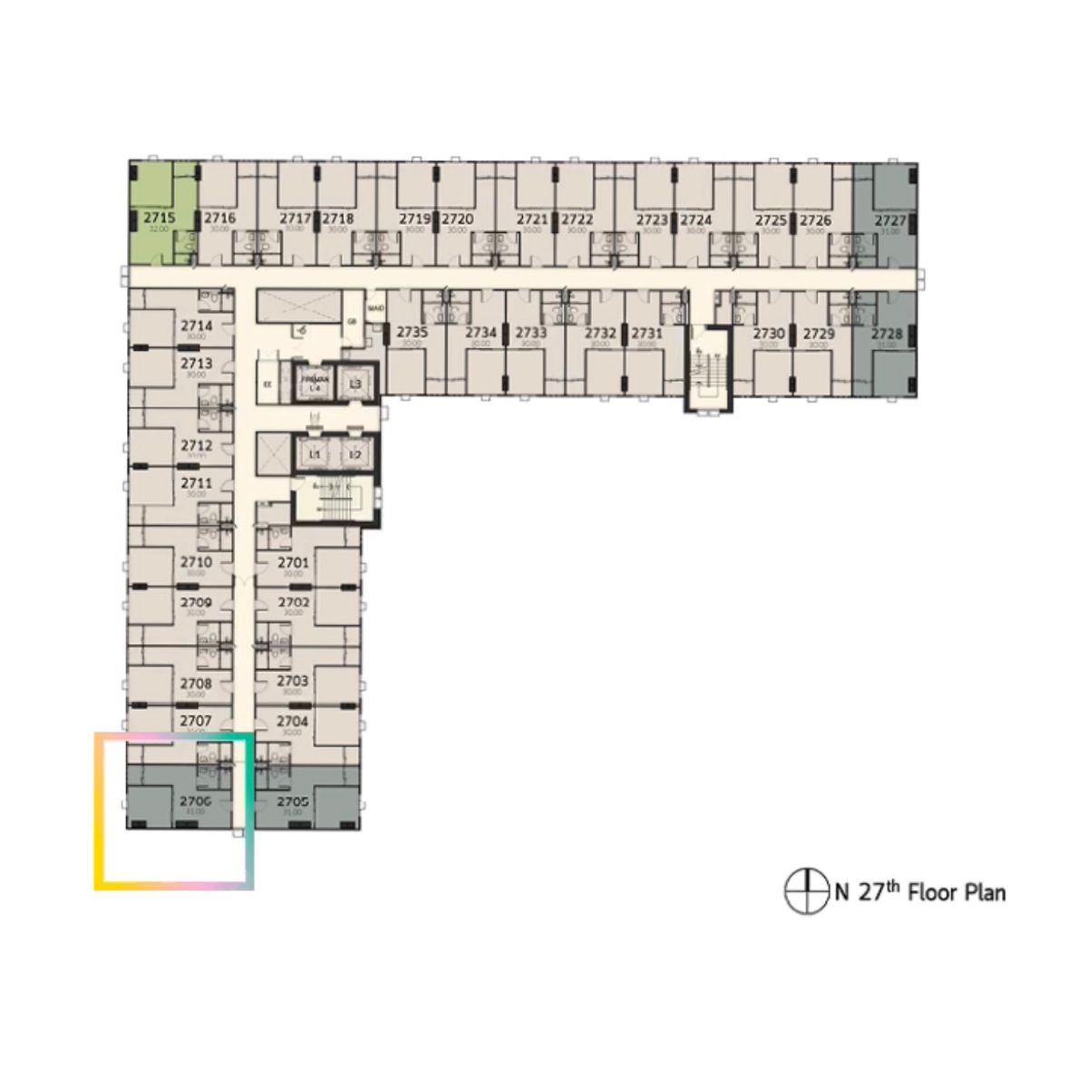 ขายดาวน์คอนโดปทุมธานี รังสิต ธรรมศาสตร์ : ขายใบจอง Terra phase 2 ชั้นสูง ห้องมุม 31 ตรม. วิววิวถนนเชียงราก+ส่วนกลางเทอร่าเฟส 1  ราคาพิเศษ !!!