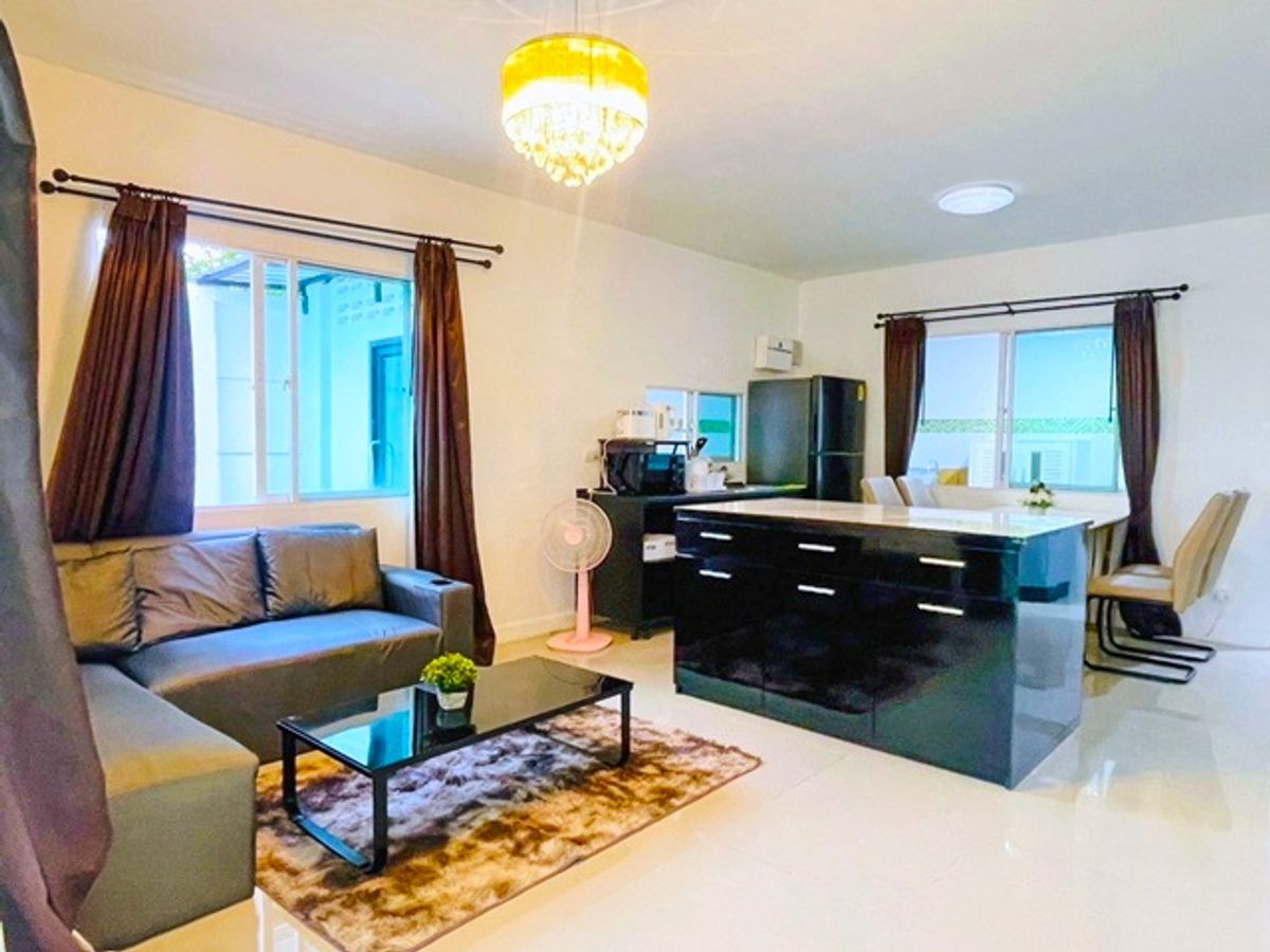 For RentTownhomePhuket : KohKaew Market 500 m.IKEA 1.68km. Phuket British Inter Sch 600m. Townhome for rent 2-storey 29sq.wa.