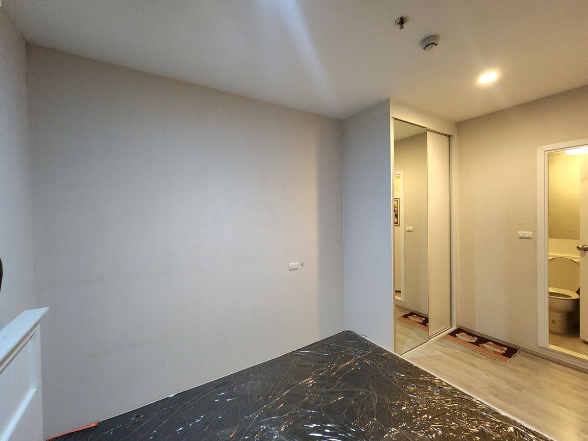 For RentCondoNonthaburi, Bang Yai, Bangbuathong : The room is ready. ** The room is empty. With furniture and electrical appliances ** for rent, plum, Central Phase 1 !! Real room picture !! East view Morning sunny, SN490.78