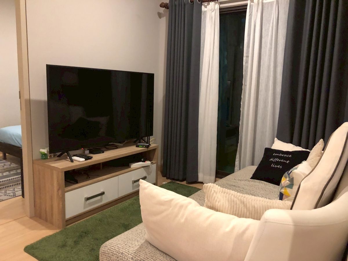 For RentCondo : For Rent: Lumpini Suite Phetchaburi - Makkasan | 2 Bedrooms 40.5 sq.m. 17th Fl. | 25,000 THB | LINE: @323gqmho | Ref: T1963