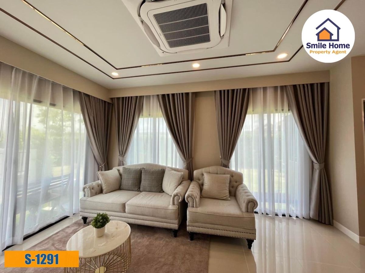 For SaleHouseSamut Prakan,Samrong : House for sale, Britania, Bang Na Suwannaphum, 26, after the decoration is ready to move in.