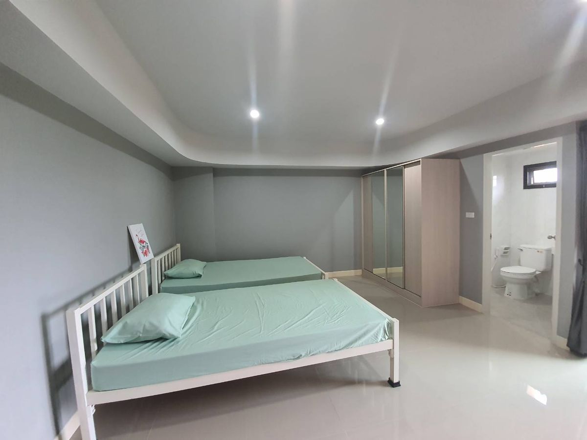 For SaleHotel&Apartment BusinessNakhon Pathom : Selling a dormitory in front of Kasetsart University, Kamphaeng Saen 2, 2 rai 1 work, 68 sq. W. 226, with a rental area in front of the building 1, the best location on the road in front of Kasetsart University, 100% full of years.
