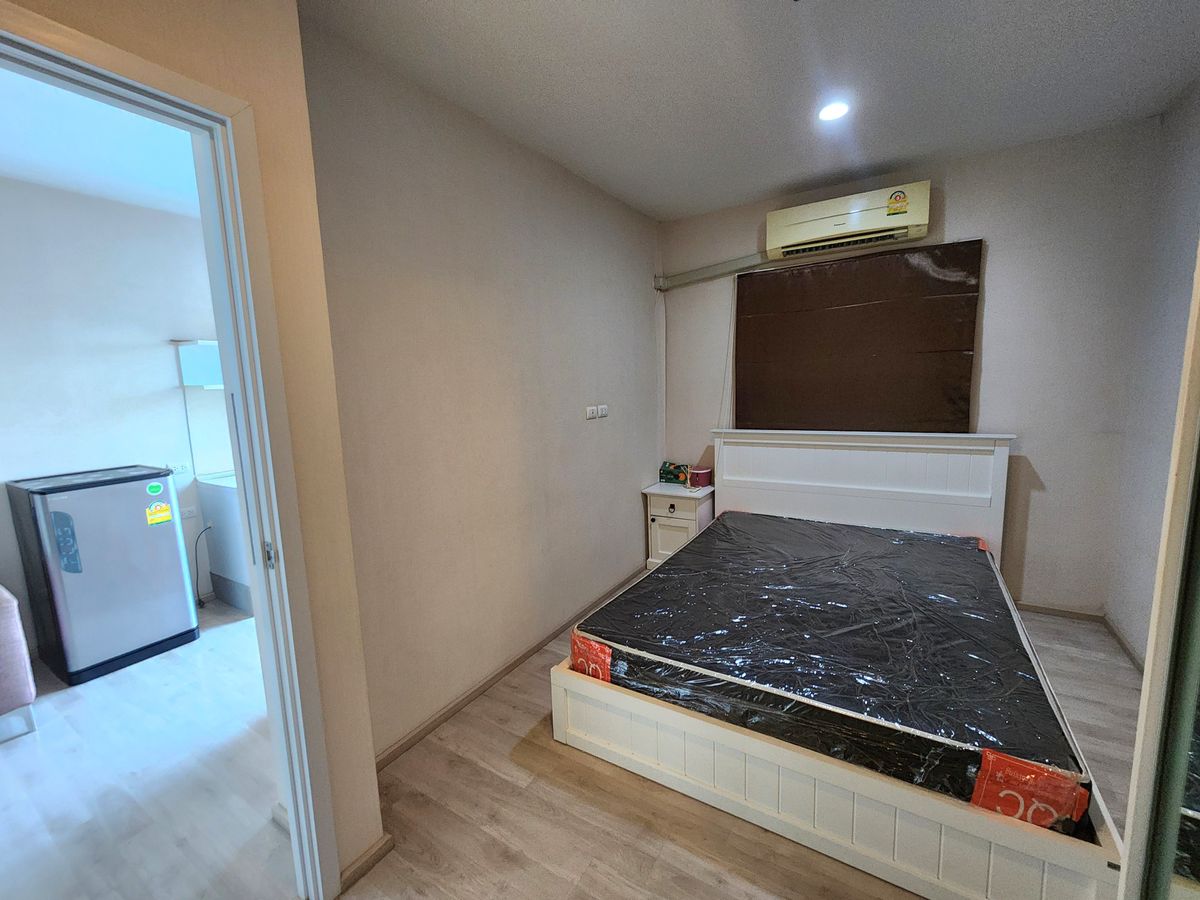 For RentCondoNonthaburi, Bang Yai, Bangbuathong : The room is ready. ** The room is empty. With furniture and electrical appliances ** for rent, plum, Central Phase 1 !! Real room picture !! East view Morning sunny, SN490.78