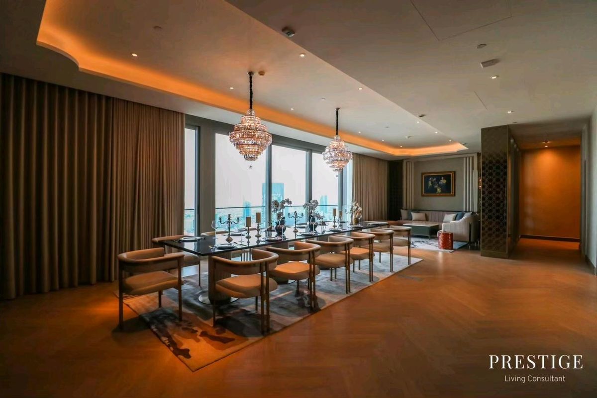 CondoWongwianyai, Charoennakor : 📌For RENT & SELL Rental and Sale | The Residences at Mandarin Orientaln - 6BR (606 SQM) 2,000,000 THB / 454,000,000 THB