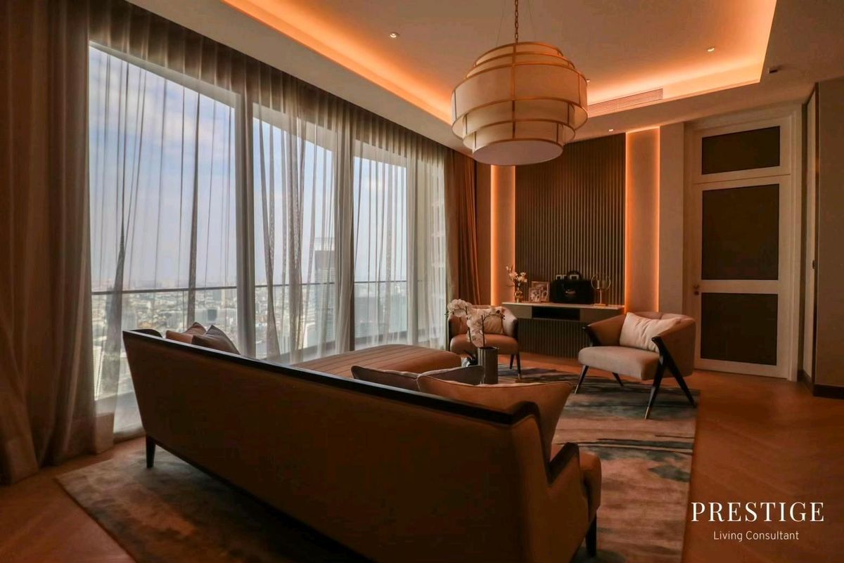 CondoWongwianyai, Charoennakor : 📌For RENT & SELL Rental and Sale | The Residences at Mandarin Orientaln - 6BR (606 SQM) 2,000,000 THB / 454,000,000 THB