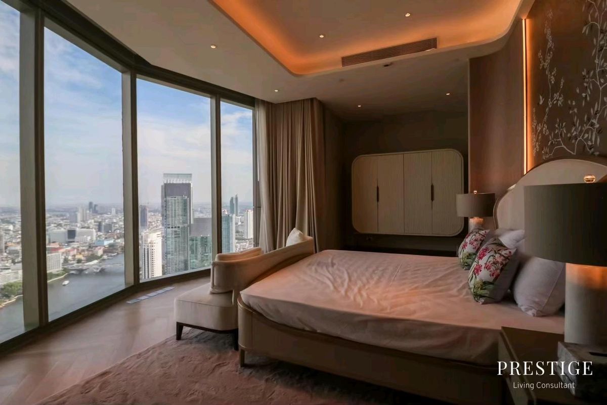 CondoWongwianyai, Charoennakor : 📌For RENT & SELL Rental and Sale | The Residences at Mandarin Orientaln - 6BR (606 SQM) 2,000,000 THB / 454,000,000 THB