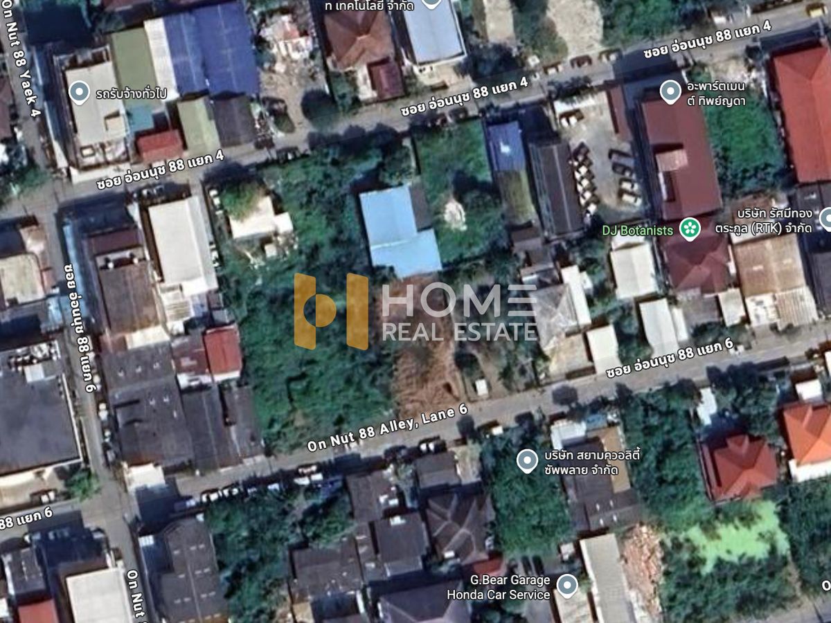ขายที่ดินอ่อนนุช อุดมสุข : ที่ดิน 124 ตรว. ซอยอ่อนนุช  88  / (ขาย), Land 124 sq.m. Soi On Nut 88 / (FOR SALE) FON225