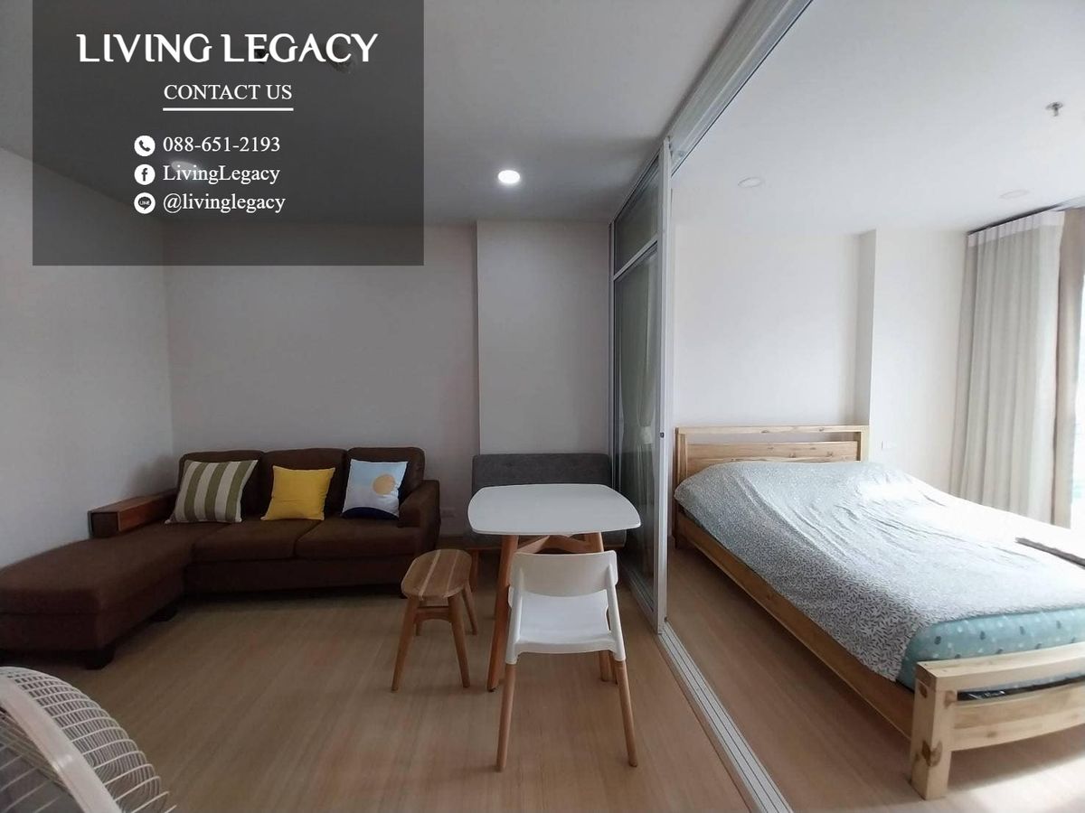 ให้เช่าคอนโดรามคำแหง หัวหมาก : LRSWVPIS ให้เช่าคอนโด Lumpini Place Srinakarin - Huamark Station 33 ตร.ม. ชั้น 23 ตึก A line id : @livinglegacy