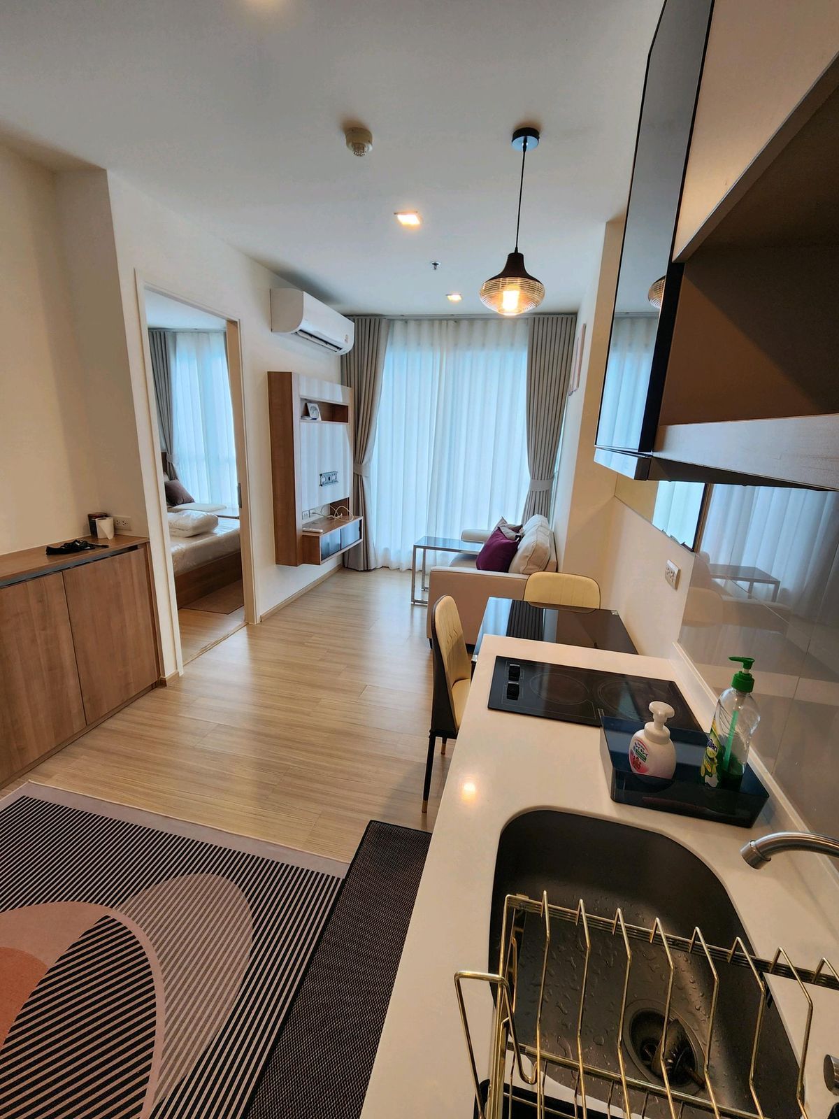 For RentCondoOnnut, Udomsuk : 🔥🔥30063🔥🔥 For rent: Rhythm Sukhumvit 50🌐LINE ID: @fastforrentcondo