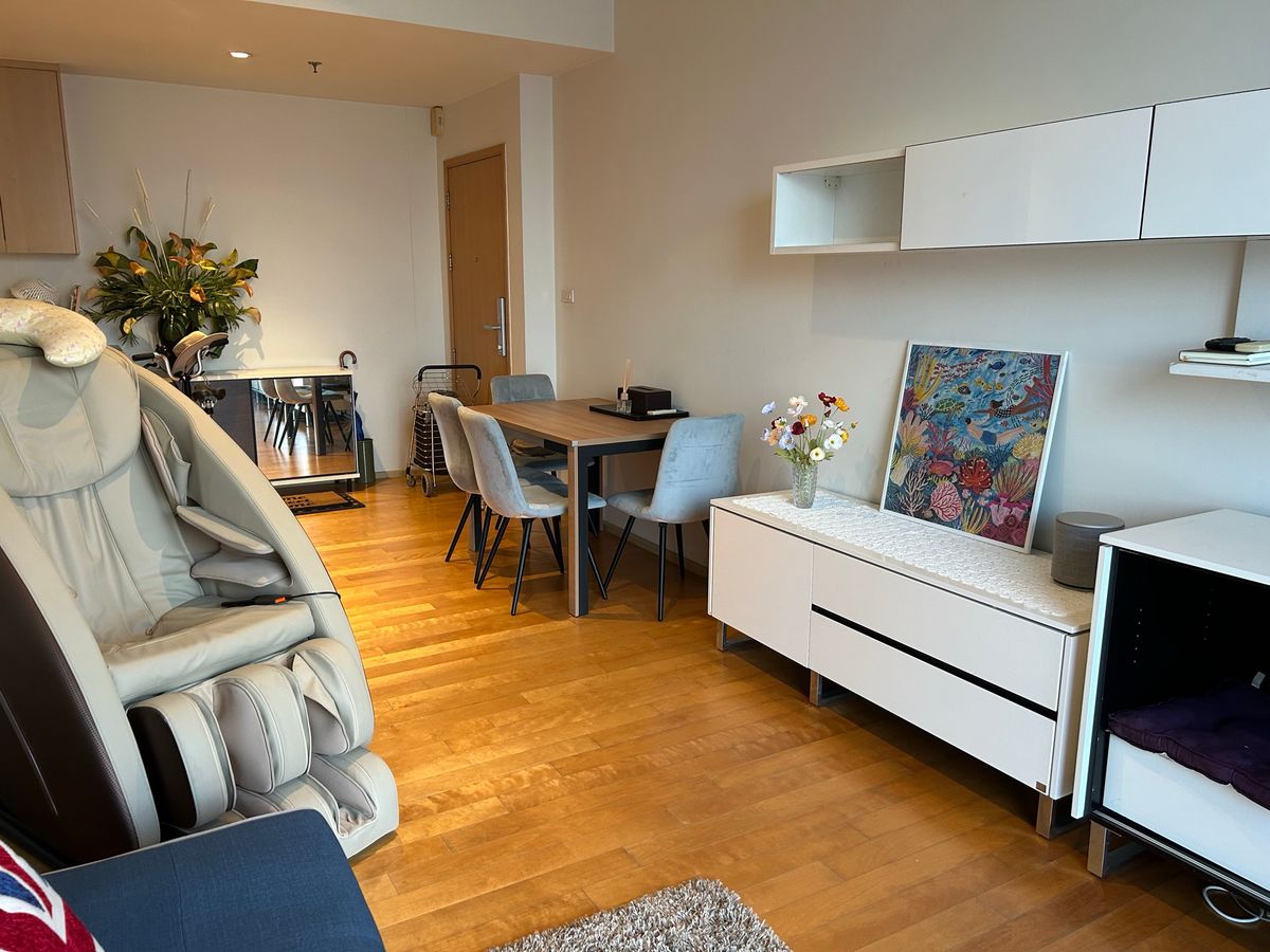 For SaleCondoRatchathewi,Phayathai : Villa Ratchathewi ✨ Beautiful room, very good condition, the highest class 57 sq.w., large room (rare) only 8.63 negative.
