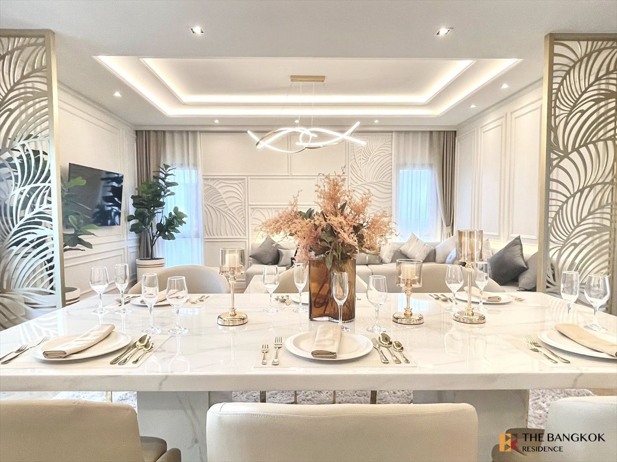 For RentHouseBangna, Bearing, Lasalle : The City Bangna 💫fully furnished in Modern luxury style✨ Near Mega Bangna