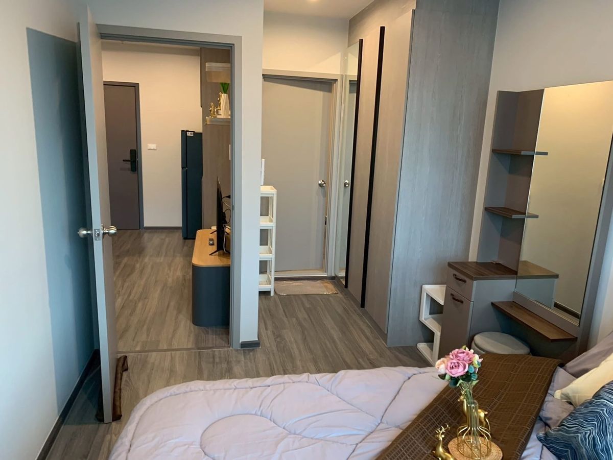 For RentCondoSeri Thai, Ramkhamhaeng Nida : For rent ✨ Ideo Ramkhamhaeng - Lam Sali Station ✨ Fully furnished and equipped, near MRT Lam Sali