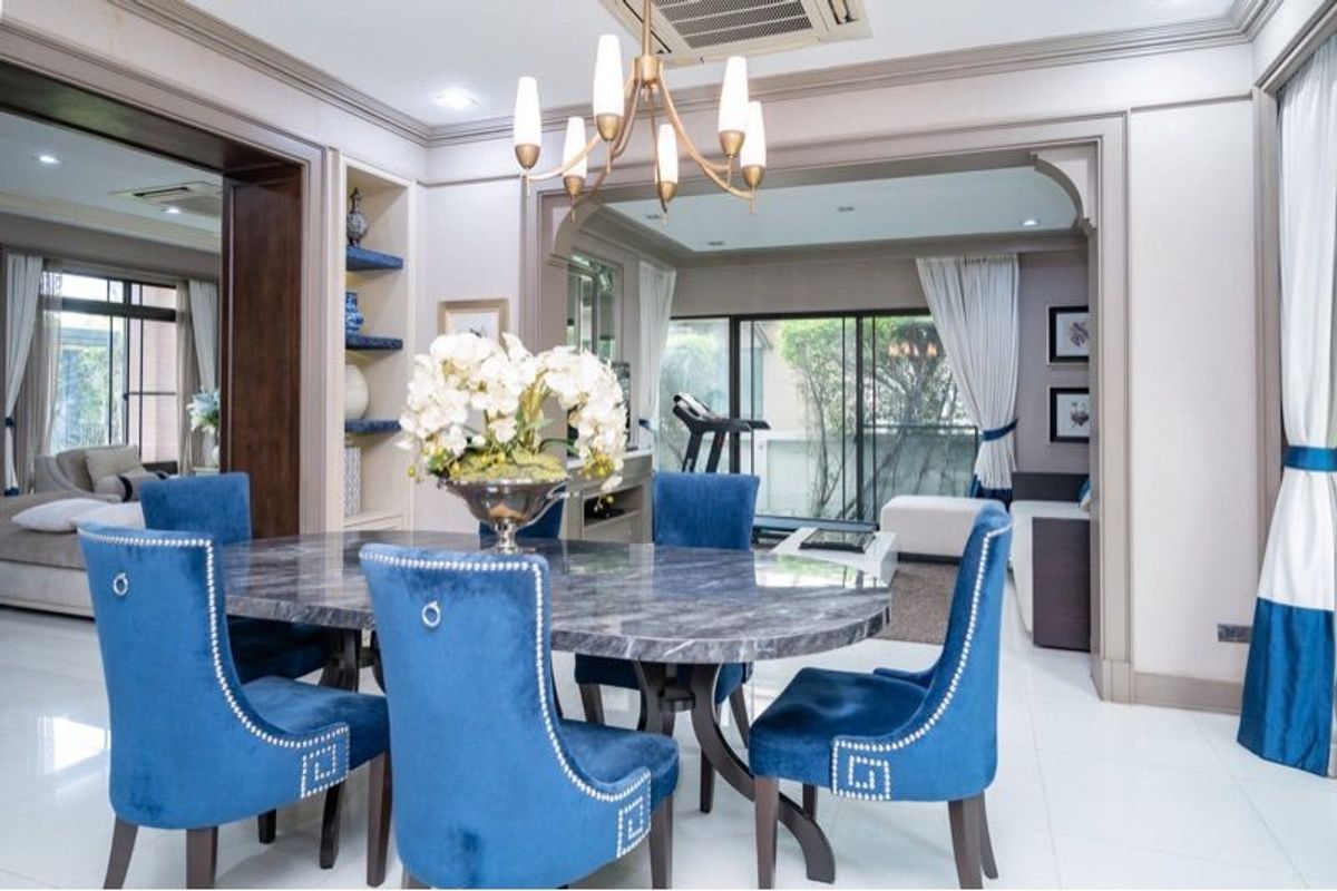 ขายบ้านนวมินทร์ รามอินทรา : 135.6ตรว 5นอน5น้ำ บ้านเดี่ยว 2 ชั้น มัณฑนา เลค วัชรพล สุขาภิบาล 5