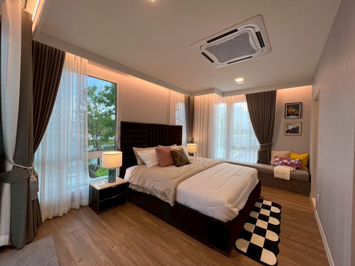 For RentHouseRama 2, Bang Khun Thian : 🏠 House for rent: Mantana 100+ Bangkhunthien Charitalay (Manthana 100+ Bang Khun Thian Rd. Sea) Property Code | 📌 LNP-H507
