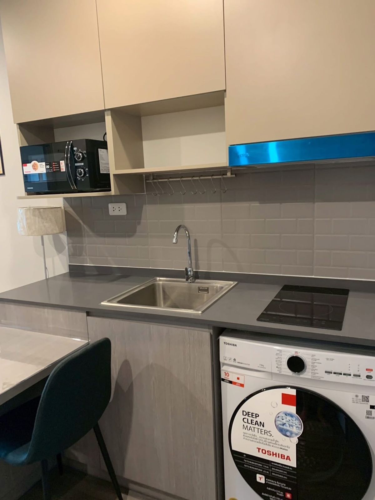 For RentCondoSeri Thai, Ramkhamhaeng Nida : For rent ✨ Ideo Ramkhamhaeng - Lam Sali Station ✨ Fully furnished and equipped, near MRT Lam Sali