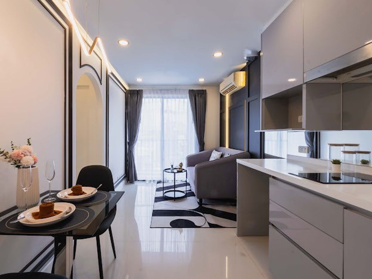 For SaleCondoRatchadapisek, Huaikwang, Suttisan : Luxury condo #Ratchada 2 ✨ || 🚝 Walking 500 m. MRT Huai Khwang || installments only 9, xxx baht
