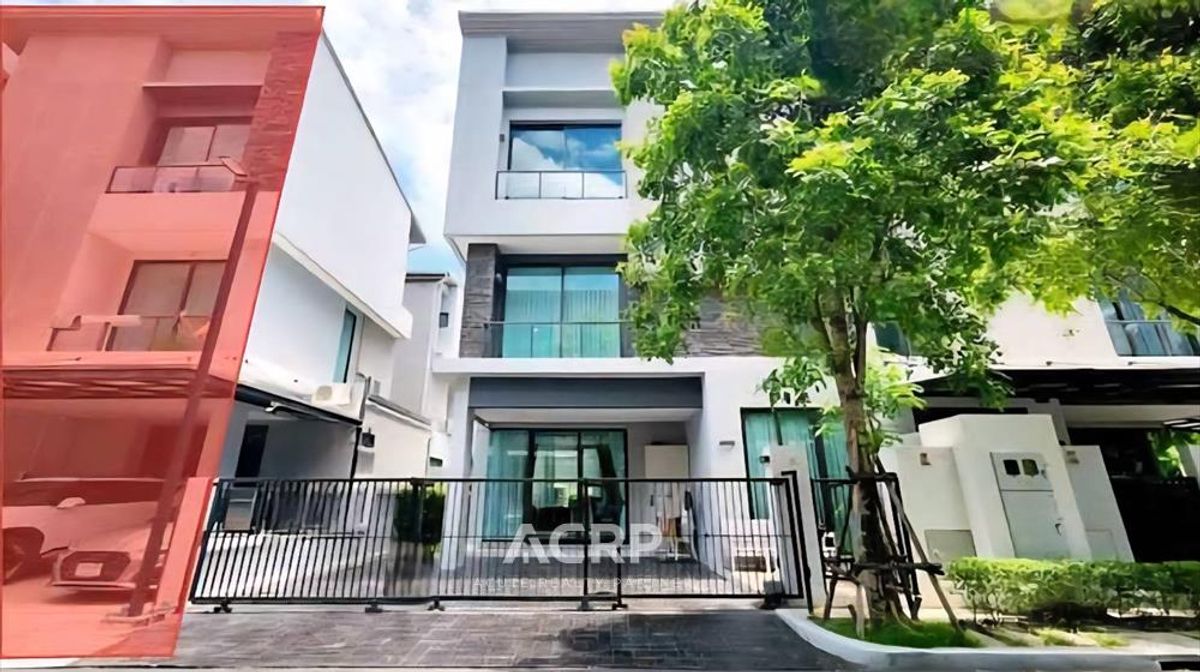 For SaleHouseYothinpattana,CDC : 3-story luxury house for sale, Baan Klang Muang Village, Classe Ekkamai-Ramindra. Near Ramindra - At Narong Expressway